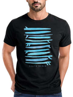 Herren T-Shirt Surfboards South Beach California USA Sommer Surfing Fashion Streetstyle Neverless®