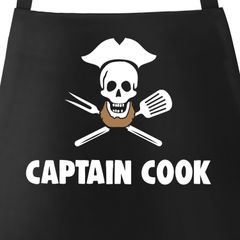 Grill-Schürze Jolly Roger Captain Cook Moonworks®