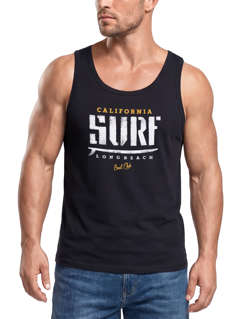 Herren Tank-Top Surf Druck Muskelshirt Muscle Shirt Neverless®