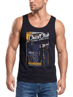 Herren Tank-Top Surfer Print California Surfstyle Sommer Beach Strand Aufdruck Bedruckt Fashion Muskelshirt Muscle Shirt Neverless®