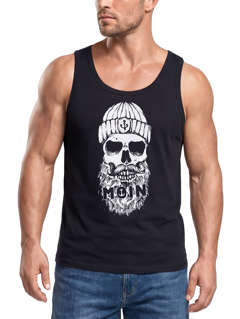 Herren Tank-Top Moin Totenkopf Anker Skull Muskelshirt Muscle Shirt Neverless®