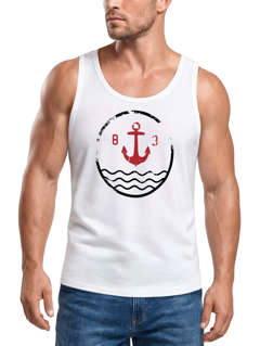 Herren Tank-Top Anker Vintage Wasser Muskelshirt Muscle Shirt Neverless®