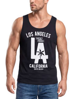 Herren Tank Top Los Angeles California LA Palme Neverless®