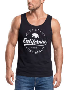 Herren Tank-Top California Republic Muskelshirt Muscle Shirt Neverless®
