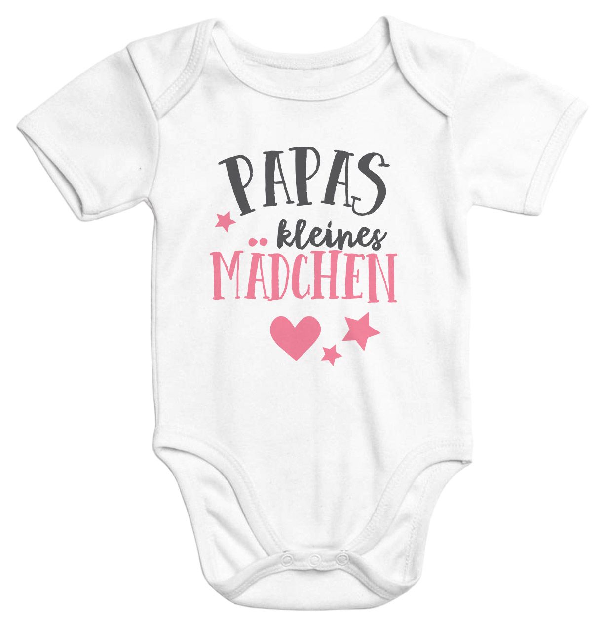 Baby Langarmshirt Babyshirt Papas kleines Mädchen Bio-Baumwolle Shirt Moonworks®
