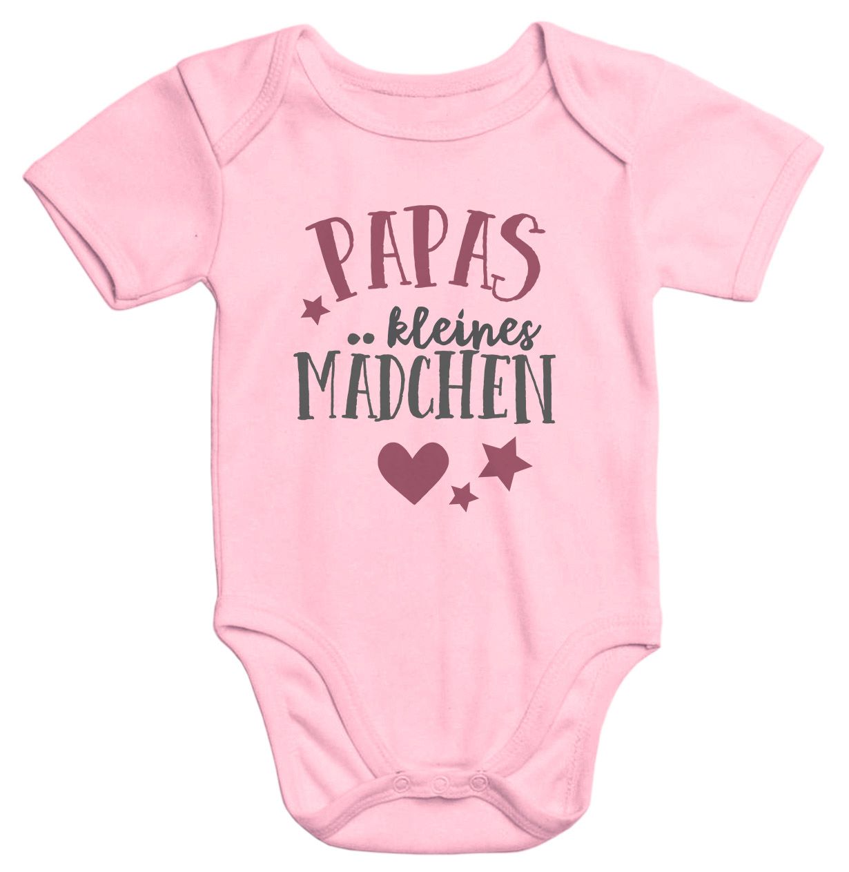 Kurzarm Baby Body Papas kleines Mädchen Bio-Baumwolle Onesie Moonworks®