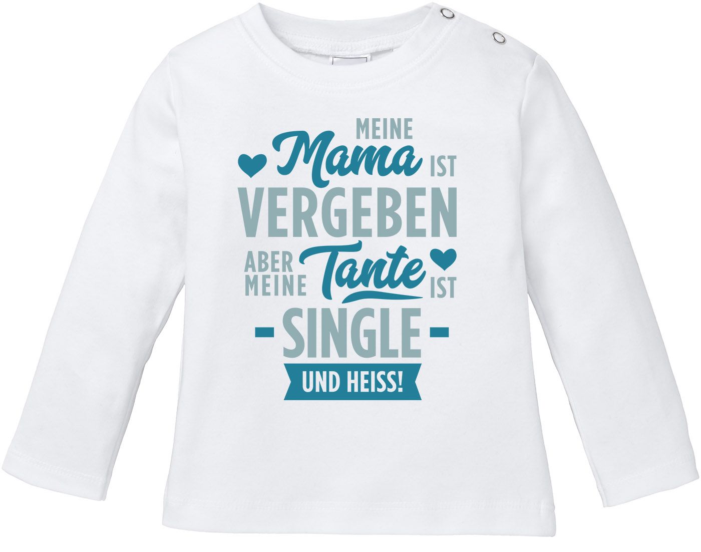 Baby Langarmshirt Babyshirt BABY Hardrock Heavy Metal Jungen Mädchen Shirt