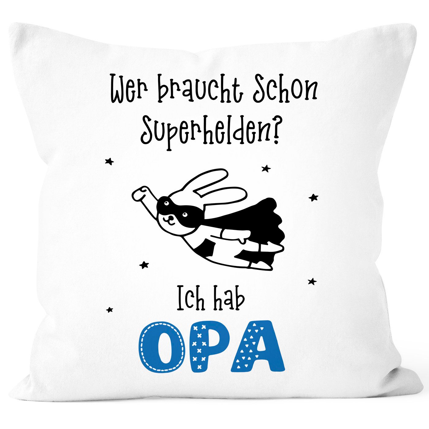 G-graphics Baby Body Oma Opa Design - Wer Braucht Superhelden?