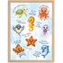 Affirmationsposter Kinder Meerestiere Ozean Wandbilder Kinderzimmer Wanddeko Mutmacher Geschenk Selbstliebe Motivation SpecialMe®preview