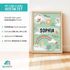 Affirmationsposter Kinder mit Name personalisiert Wandbilder Kinderzimmer Wanddeko Mutmacher Selbstliebe Motivation SpecialMe®preview