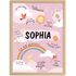 Affirmationsposter Kinder mit Name personalisiert Wandbilder Kinderzimmer Wanddeko Mutmacher Selbstliebe Motivation SpecialMe®preview