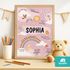 Affirmationsposter Kinder mit Name personalisiert Wandbilder Kinderzimmer Wanddeko Mutmacher Selbstliebe Motivation SpecialMe®preview