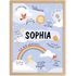 Affirmationsposter Kinder mit Name personalisiert Wandbilder Kinderzimmer Wanddeko Mutmacher Selbstliebe Motivation SpecialMe®preview