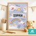 Affirmationsposter Kinder mit Name personalisiert Wandbilder Kinderzimmer Wanddeko Mutmacher Selbstliebe Motivation SpecialMe®preview