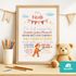 Affirmationsposter Kinder mit Wunschname Wandbilder Kinderzimmer Geschenkidee Jungen Wanddeko Mutmacher Selbstliebe Motivation SpecialMe®preview