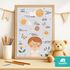Affirmationsposter Kinder Wandbilder Kinderzimmer Klassenzimmer Wanddeko Mutmacher Selbstliebe Motivation SpecialMe®preview