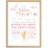 Affirmationsposter Mädchen Fee mit Namen personaliseirt Wandbilder Kinderzimmer Wanddeko Mutmacher Selbstliebe SpecialMe®preview