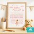 Affirmationsposter personalisiert mit Namen Kinder Wandbilder Kinderzimmer Ballerina Ballett Tanzen Wanddeko Mutmacher Selbstliebe SpecialMe®preview
