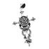 Anhänger Pentagramm Schwert Kreuz Fortuna Edelstahl Halskette Lederkette Gothic Fleur de Lis Kugelkette Damen Herrenpreview
