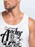 Anker Herren Tank-Top Shirt Aufdruck Neverless®preview