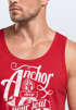Anker Herren Tank-Top Shirt Aufdruck Neverless®preview