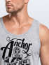 Anker Herren Tank-Top Shirt Aufdruck Neverless®preview
