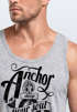 Anker Herren Tank-Top Shirt Aufdruck Neverless®preview