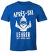 Après Ski Herren T-Shirt Lehrer Fun-Shirt Moonworks®preview