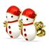 Autiga® Weihnachts Ohrstecker Ohrringe Weihnachten Schneemann Snowmen Christmaspreview