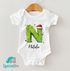 Baby Body Design personalisiert Namen Wunschname eigener Name Geschenk Geburt Bio-Baumwolle SpecialMe®preview