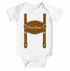 Baby Body Kurzarm für das Oktoberfest mit Lederhose und Schatzerl, Lausbub oder eigenem Namen – Bio-Baumwolle Jungen & Mädchen MoonWorks®preview