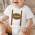 Baby Body Kurzarm für das Oktoberfest mit Lederhose und Schatzerl, Lausbub oder eigenem Namen – Bio-Baumwolle Jungen & Mädchen MoonWorks®preview