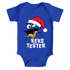 Baby Body kurzarm Keksmonster Kekstester Weihnachten XMAS Outfit für Mädchen & Jungen Bio Baumwolle MoonWorks®preview