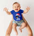 Baby Body kurzarm Keksmonster Kekstester Weihnachten XMAS Outfit für Mädchen & Jungen Bio Baumwolle MoonWorks®preview