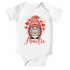 Baby Body kurzarm Wichtel Aufdruck personalisiert Wunschname Babygeschenke Weihnachten Mädchen & Jungen Bio Baumwolle SpecialMe®preview