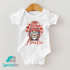 Baby Body kurzarm Wichtel Aufdruck personalisiert Wunschname Babygeschenke Weihnachten Mädchen & Jungen Bio Baumwolle SpecialMe®preview