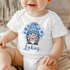 Baby Body kurzarm Wichtel Aufdruck personalisiert Wunschname Babygeschenke Weihnachten Mädchen & Jungen Bio Baumwolle SpecialMe®preview