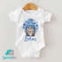 Baby Body kurzarm Wichtel Aufdruck personalisiert Wunschname Babygeschenke Weihnachten Mädchen & Jungen Bio Baumwolle SpecialMe®preview