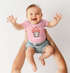 Baby Body kurzarm Wichtel Aufdruck personalisiert Wunschname Babygeschenke Weihnachten Mädchen & Jungen Bio Baumwolle SpecialMe®preview