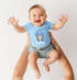 Baby Body kurzarm Wichtel Aufdruck personalisiert Wunschname Babygeschenke Weihnachten Mädchen & Jungen Bio Baumwolle SpecialMe®preview