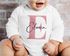 Baby Body Langarm Body personalisiert mit Monogramm Pastellfarben Namen Wunschname Geschenk Geburt Bio-Baumwolle SpecialMe®preview