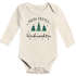 Baby Body langarm Erstes Weihnachten Spruch XMAS Tannenbäume Grafik Print Bio-Baumwolle Jungen & Mädchen SpecialMe®preview
