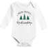 Baby Body langarm Erstes Weihnachten Spruch XMAS Tannenbäume Grafik Print Bio-Baumwolle Jungen & Mädchen SpecialMe®preview