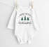 Baby Body langarm Erstes Weihnachten Spruch XMAS Tannenbäume Grafik Print Bio-Baumwolle Jungen & Mädchen SpecialMe®preview
