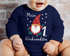 Baby Body langarm Mein erstes Weihnachten {style_variation_string} Aufdruck XMAS Outfit Newborn Einjährige Bio-Baumwolle Jungen & Mädchen MoonWorks®preview