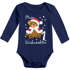 Baby Body langarm Mein erstes Weihnachten {style_variation_string} Aufdruck XMAS Outfit Newborn Einjährige Bio-Baumwolle Jungen & Mädchen MoonWorks®preview