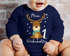 Baby Body langarm Mein erstes Weihnachten {style_variation_string} Aufdruck XMAS Outfit Newborn Einjährige Bio-Baumwolle Jungen & Mädchen MoonWorks®preview