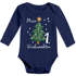 Baby Body langarm Mein erstes Weihnachten {style_variation_string} Aufdruck XMAS Outfit Newborn Einjährige Bio-Baumwolle Jungen & Mädchen MoonWorks®preview