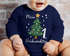Baby Body langarm Mein erstes Weihnachten {style_variation_string} Aufdruck XMAS Outfit Newborn Einjährige Bio-Baumwolle Jungen & Mädchen MoonWorks®preview
