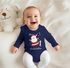 Baby Body langarm Mein erstes Weihnachten {styleVariationName} Aufdruck XMAS Outfit Newborn Einjährige Bio-Baumwolle Jungen & Mädchen MoonWorks®preview
